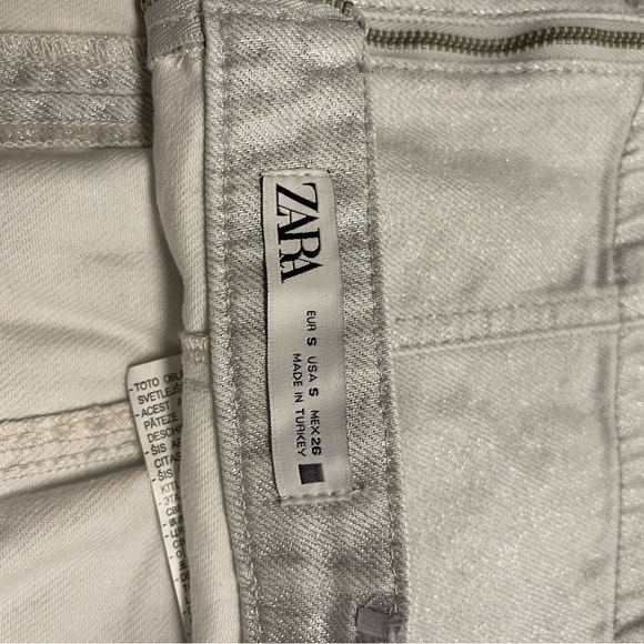 Zara Denim Tube Top - Picture 3 of 3